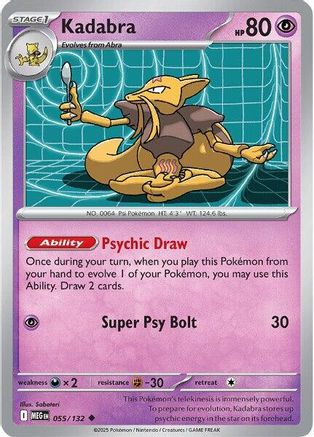 Kadabra 055 - ME01 Mega Evolution