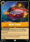 Webby's Diary (31/204) - Whispers in the Well Cold Foil