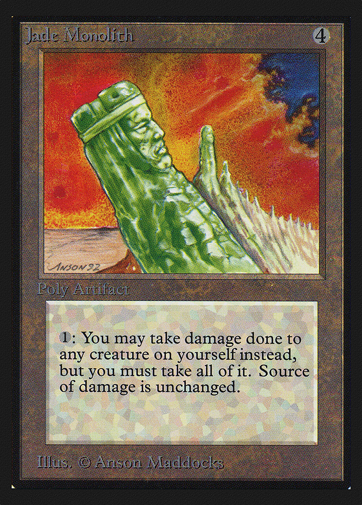 Jade Monolith (CED-) - Collectors' Edition
