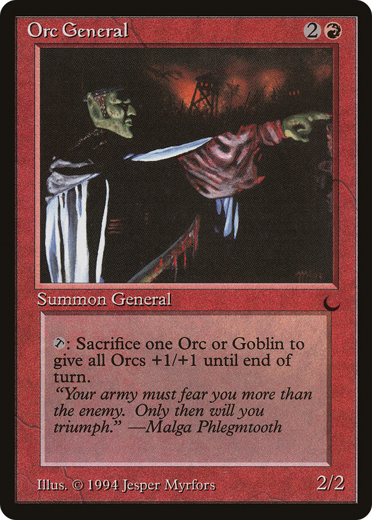 Orc General (DRK-073) - The Dark