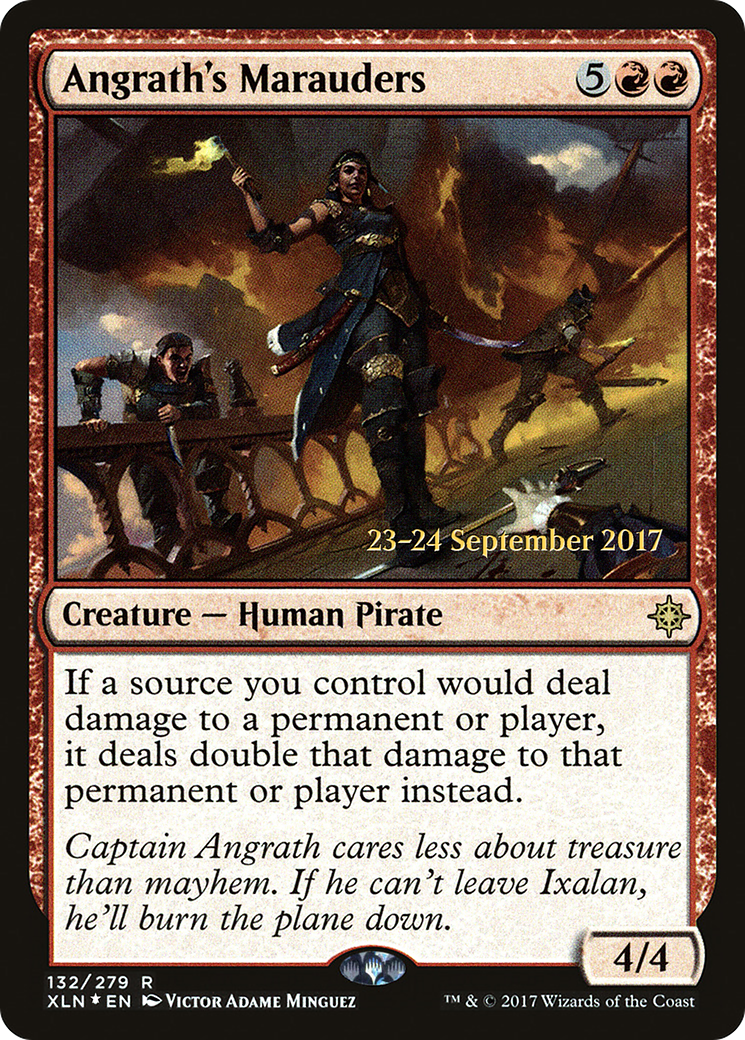 Angrath's Marauders (PRE-132S) - Ixalan Promos Foil