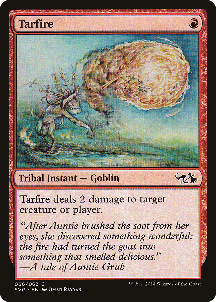 Tarfire (DD3-056) - Duel Decks Anthology: Elves vs. Goblins