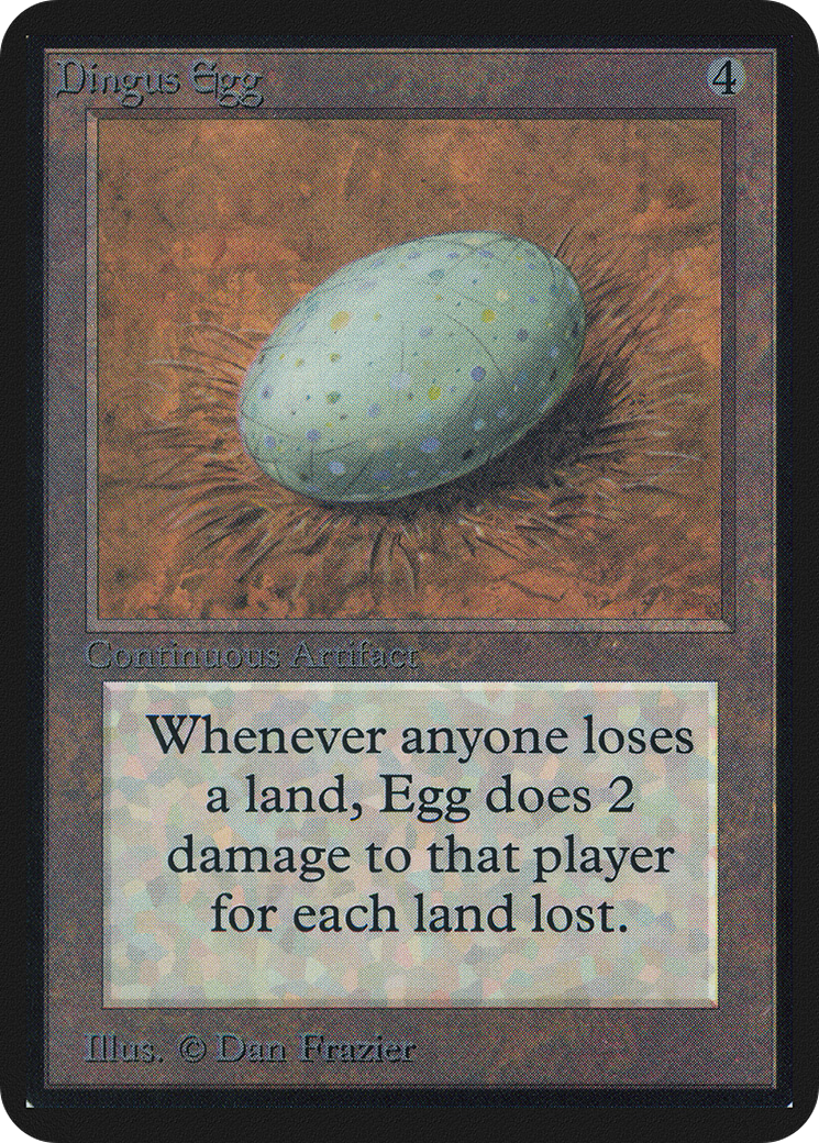 Dingus Egg (LEA-241) - Limited Edition Alpha