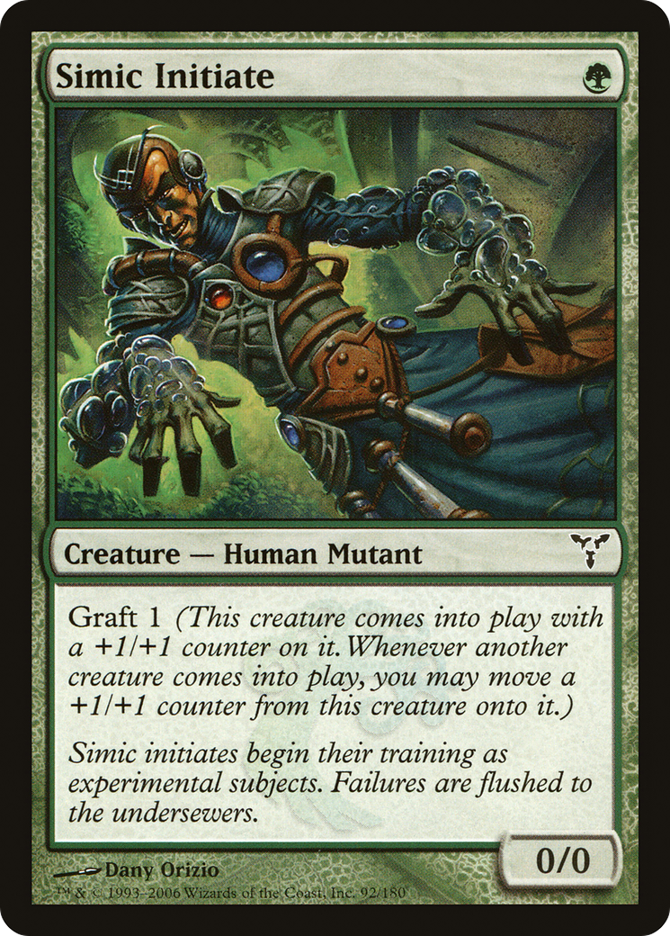 Simic Initiate (DIS-092) - Dissension Foil