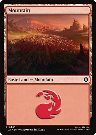 Mountain (0285) (TLA-285) - Avatar: The Last Airbender Foil