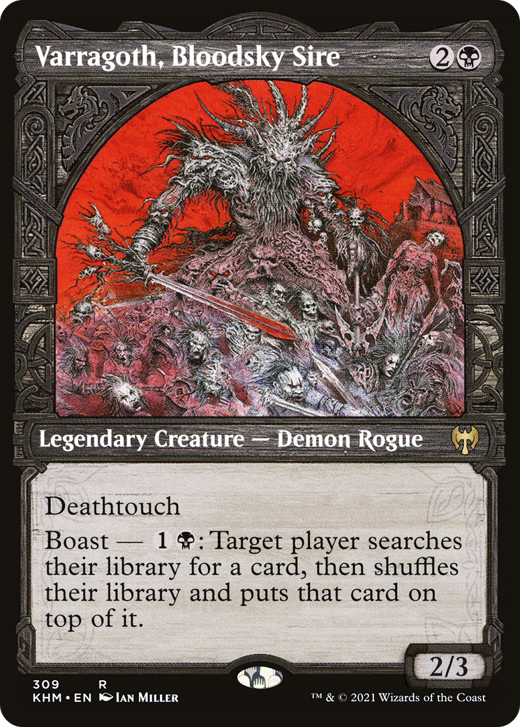 Varragoth, Bloodsky Sire (KHM-309) - Kaldheim: (Showcase)