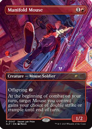 Manifold Mouse (SLP-047) - Secret Lair Showdown Foil