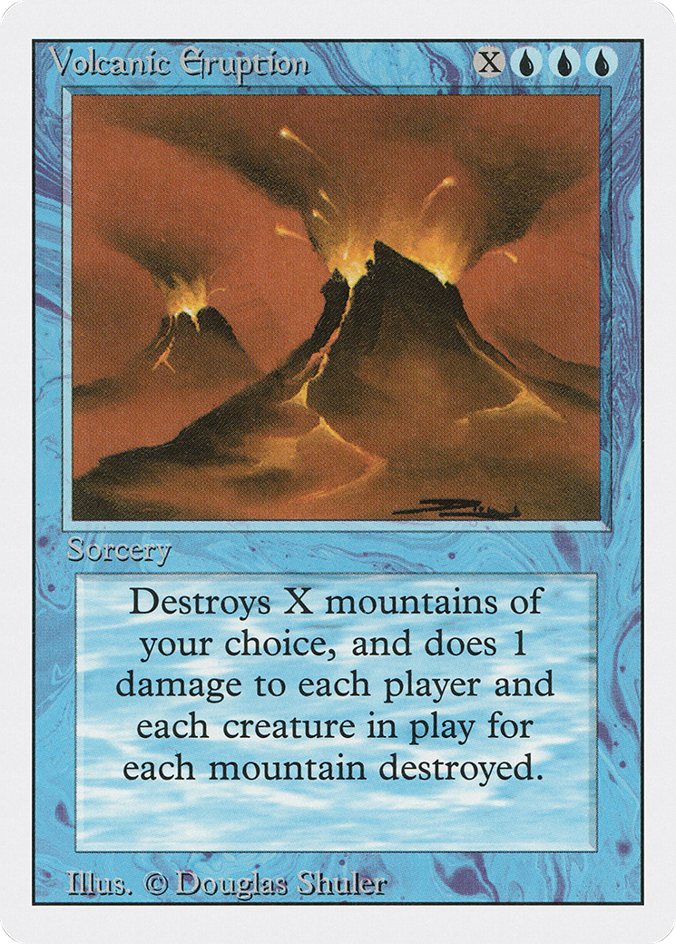 Volcanic Eruption (3ED-089) - Revised Edition