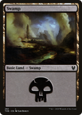 Swamp (THB-282) - Theros Beyond Death Foil