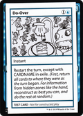 Do-Over (CMB1-020) - Mystery Booster Playtest Cards 2021