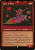 Devil K. Nevil (UNF-500) - Unfinity: (Showcase) Foil