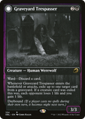 Graveyard Trespasser // Graveyard Glutton (DBL-104) - Innistrad: Double Feature: (Double Faced Transform)