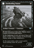 Foreboding Statue // Forsaken Thresher [Innistrad: Double Feature] Foil
