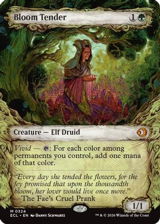 Bloom Tender (0324) (Showcase) (ECL-324) - Lorwyn Eclipsed