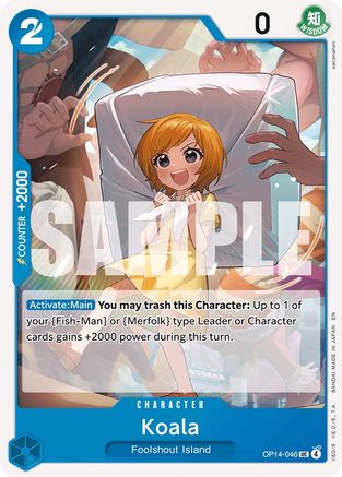 Koala (OP14-046) - The Azure Sea's Seven