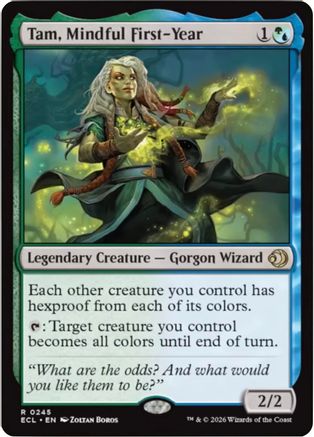Tam, Mindful First-Year (ECL-245) - Lorwyn Eclipsed Foil