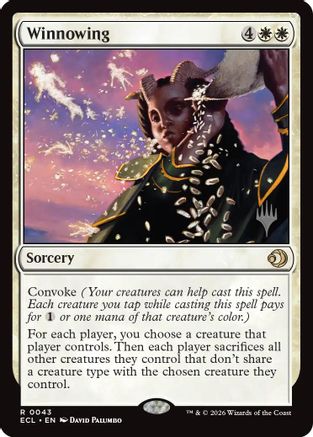 Winnowing (PPECL-043) - Promo Pack: Lorwyn Eclipsed Foil