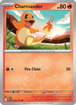 Charmander 020 - ME Ascended Heroes