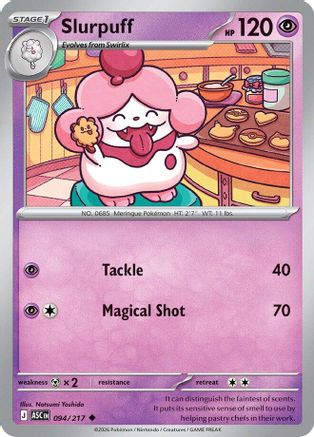 Slurpuff 094/217 - ME Ascended Heroes