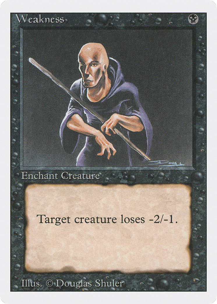Weakness (3ED-136) - Revised Edition