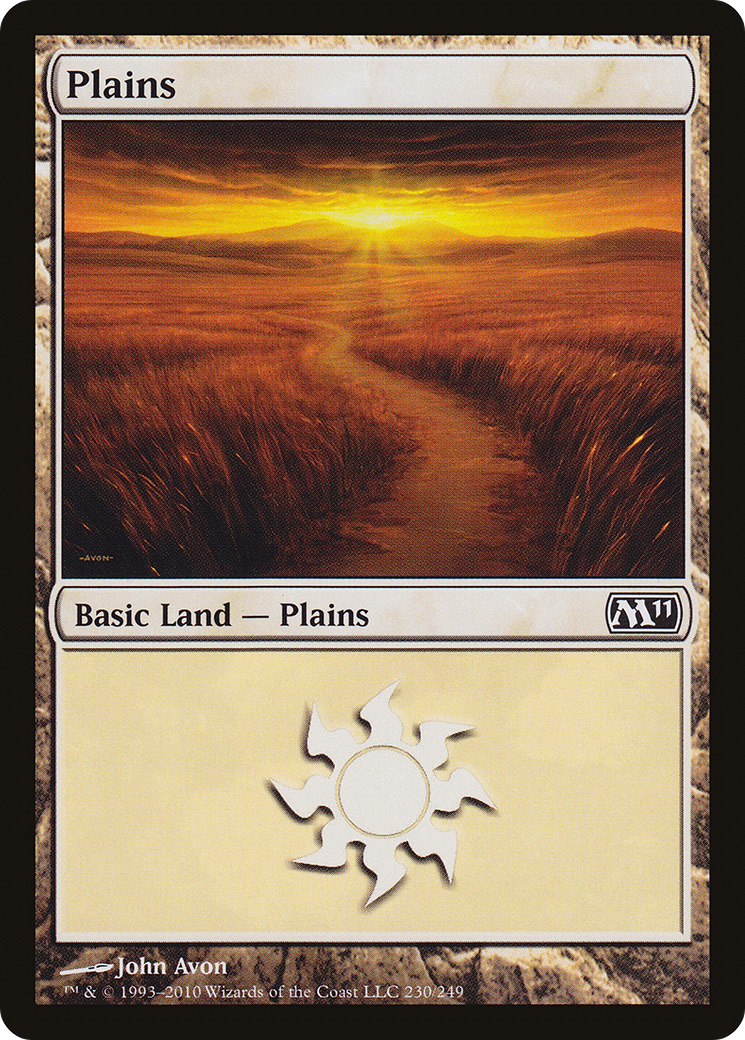 Plains (M11-230) - Magic 2011