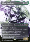 Glissa Sunslayer (ONE-318) - Phyrexia: All Will Be One: (Showcase) (Borderless) Foil