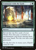 Commune with the Gods (EMA-162) - Eternal Masters Foil