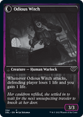 Ragged Recluse // Odious Witch (DBL-394) - Innistrad: Double Feature: (Double Faced Transform) Foil