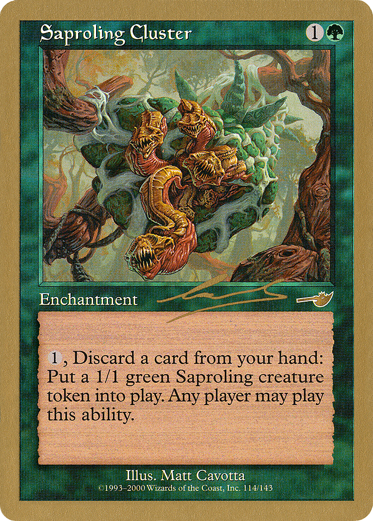 Saproling Cluster (WCD-NL114) - World Championship Decks 2000