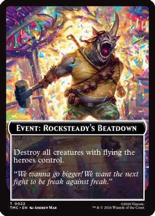 Event: Rocksteady's Beatdown (TMC-022) - Commander: Teenage Mutant Ninja Turtles