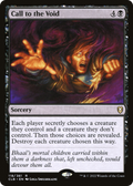 Call to the Void (CLB-118) - Commander Legends: Battle for Baldur's Gate Foil