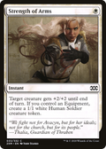 Strength of Arms (2XM-033) - Double Masters Foil