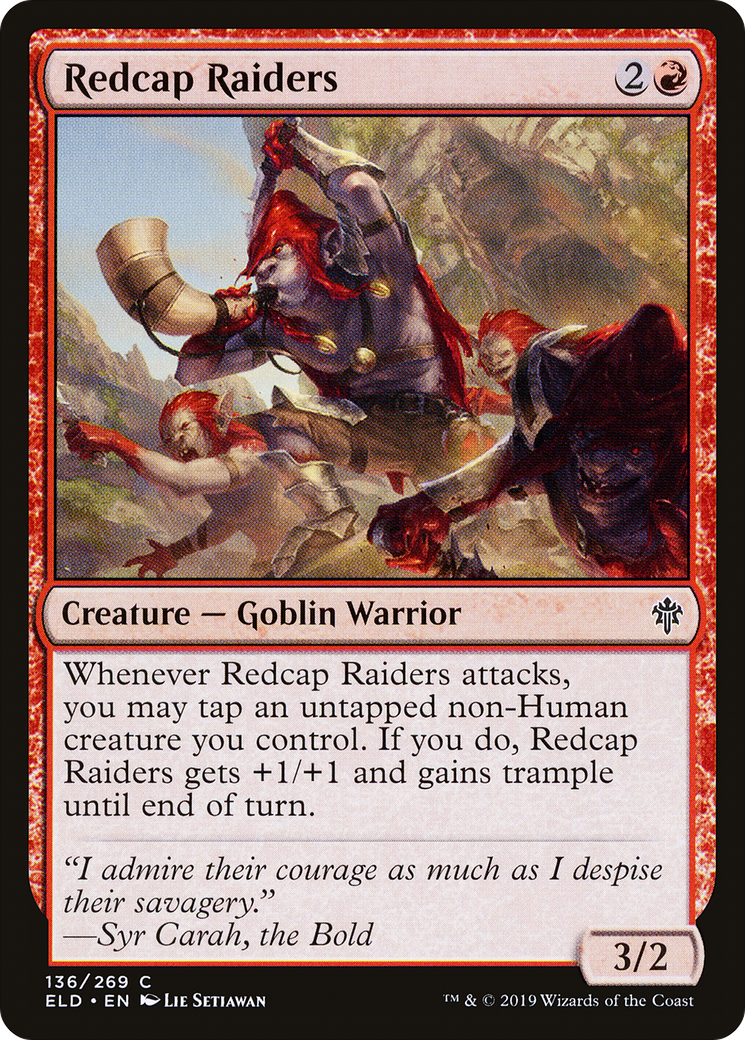 Redcap Raiders (ELD-136) - Throne of Eldraine Foil