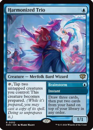Harmonized Trio (SOS-052) - Secrets of Strixhaven