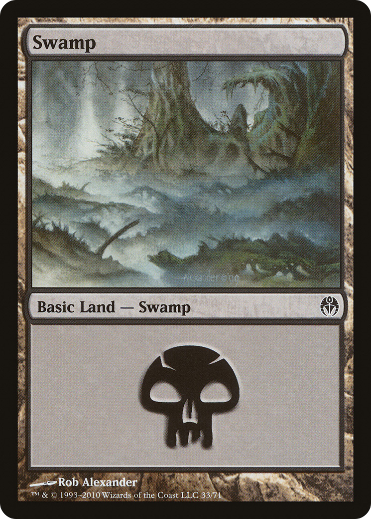 Swamp (DDE-033) - Duel Decks: Phyrexia vs. the Coalition