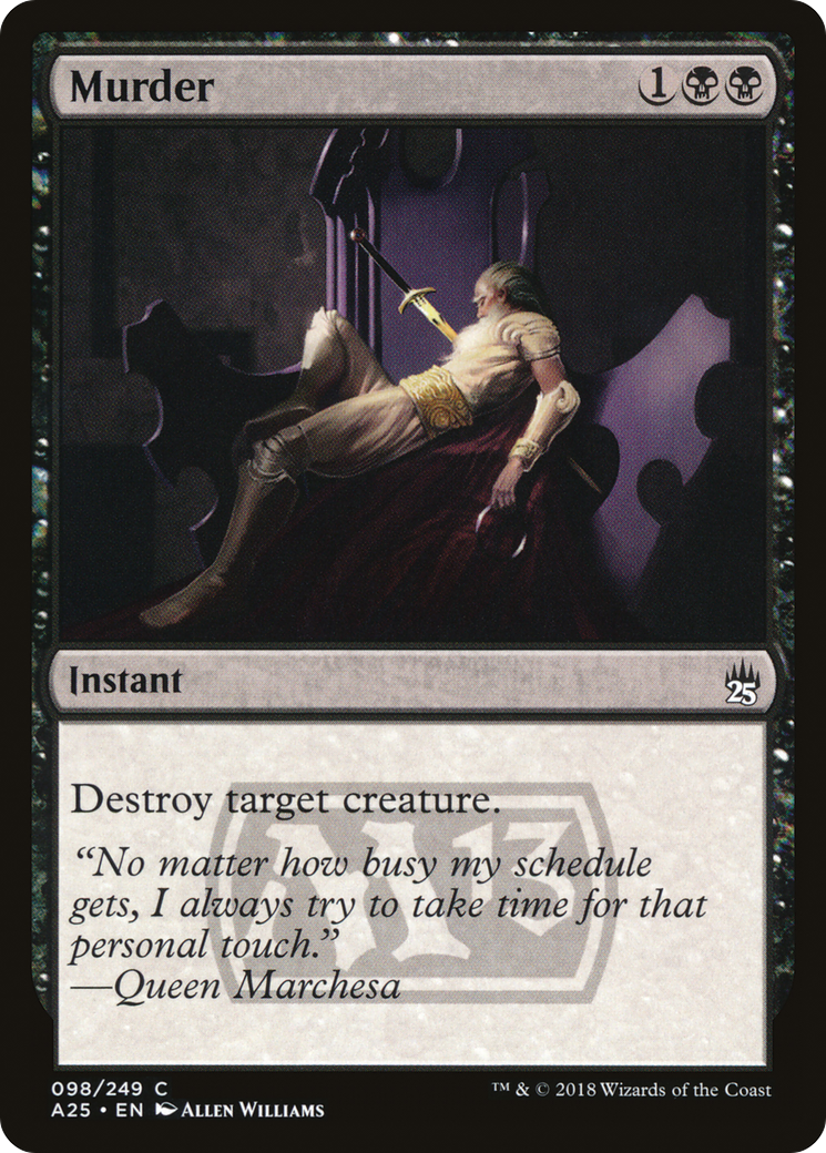Murder (A25-098) - Masters 25 Foil