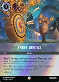 Three Arrows (Epic) (222/204) - Wilds Unknown Holofoil