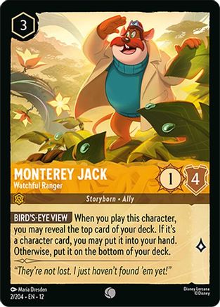 Monterey Jack - Watchful Ranger (2/204) - Wilds Unknown