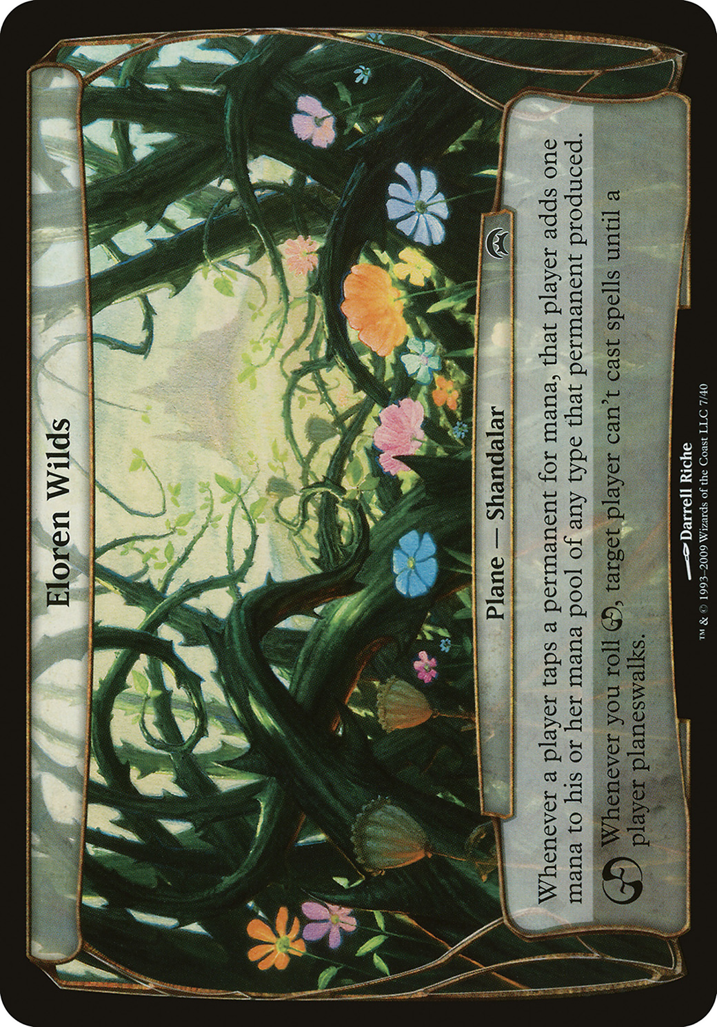 Eloren Wilds (OVER-007) - Planechase Planes