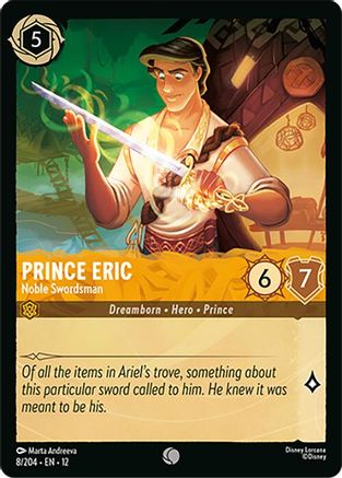 Prince Eric - Noble Swordsman (8/204) - Wilds Unknown