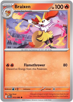 Braixen 012/null - ME04 Chaos Rising