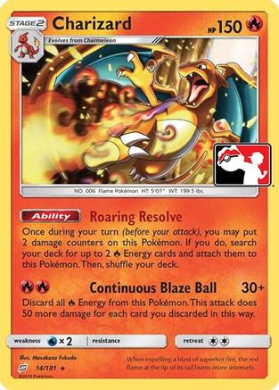 Charizard (Library Exclusive) 014/null - Miscellaneous Cards & Products Holofoil