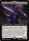 Baron Helmut Zemo (Extended Art) (MSH-405) - Marvel Super Heroes Foil