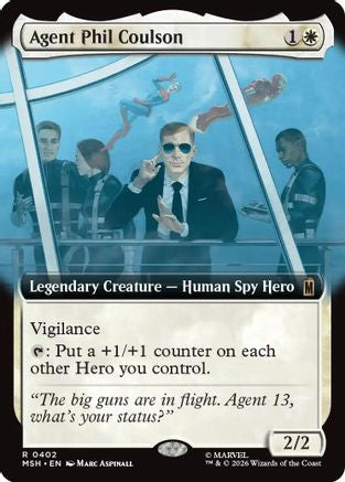 Agent Phil Coulson (Extended Art) (MSH-402) - Marvel Super Heroes