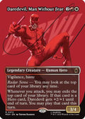 Daredevil, Man Without Fear (Borderless) (0372) (MSH-372) - Marvel Super Heroes Foil