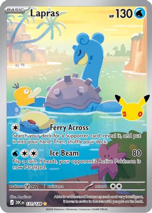 Lapras 131/null - ME 30th Celebration Holofoil