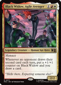 Black Widow, Agile Avenger (MSC-077) - Commander: Marvel Super Heroes Foil