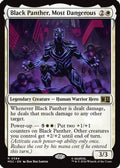 Black Panther, Most Dangerous (MSC-584) - Commander: Marvel Super Heroes