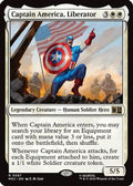 Captain America, Liberator (MSC-587) - Commander: Marvel Super Heroes