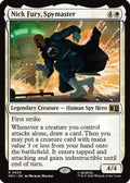 Nick Fury, Spymaster (MSC-603) - Commander: Marvel Super Heroes